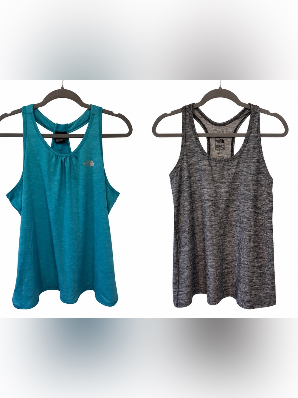 (2) The North Face Women’s Performance Racerback Tank Workout Yoga Size Large